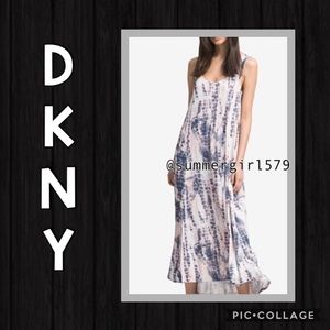 NWOT DKNY Sleeveless Maxi Dress
